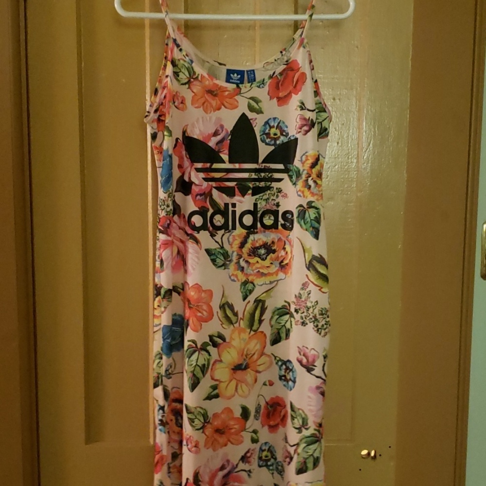 Floral Adidas Dress